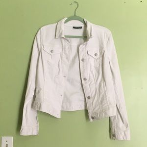 White Jean Jacket
